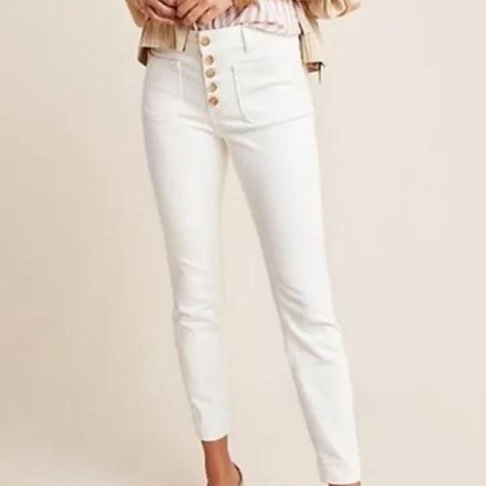 Anthropologie Pilcro and the letterpress denim jeans stretch size 27 like new